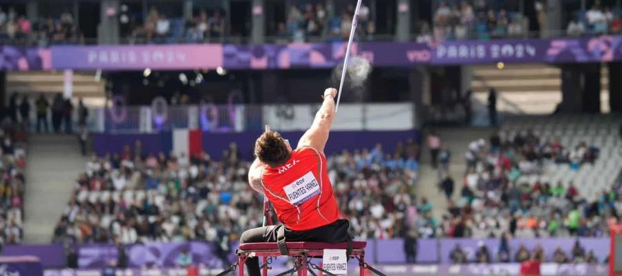 ¡Otra de plata! Mexicano Edgar Fuentes gana segundo lugar en Lanzamiento de Jabalina en Paralímpicos