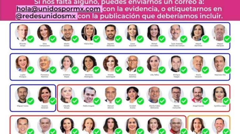 Lanza oposición "democratómetro" para senadores que votarán en contra de reforma judicial