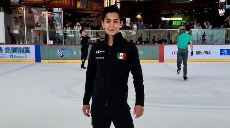 Donovan Carrillo termina el Abierto Asiático de Patinaje en 6ta posición