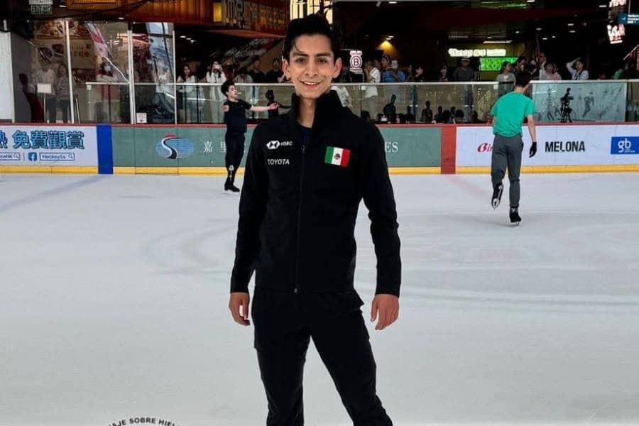 Donovan Carrillo termina el Abierto Asiático de Patinaje en 6ta posición