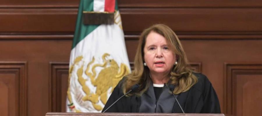 Emprende ministra Loretta Ortiz acciones legales por descréditos a su "investidura"