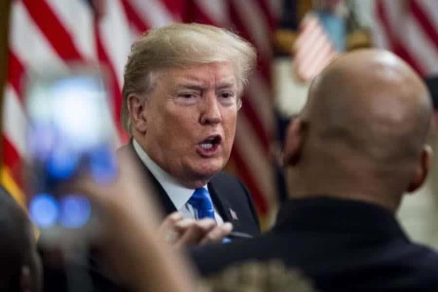 Promete Trump pena de muerte para asesinos de policías, narcotraficantes y lenocidas