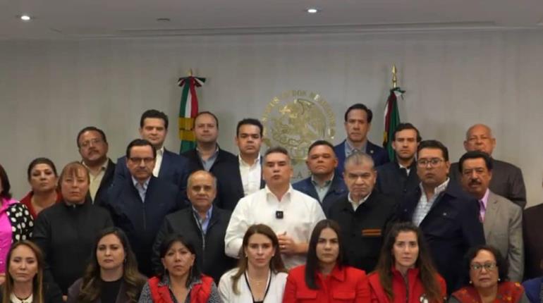 Acusa Alejandro Moreno amenazas del crimen organizado para obligar a opositores a favor de reforma judicial