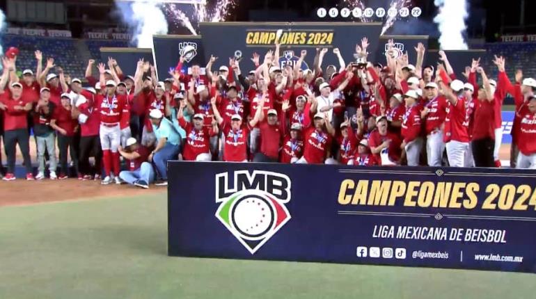 Diablos Rojos consiguen su título 17 de la LMB al barrer a Sultanes