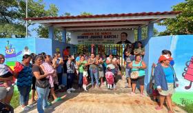 Madres de familia denuncian desalojo de jardín de niños en Cunduacán