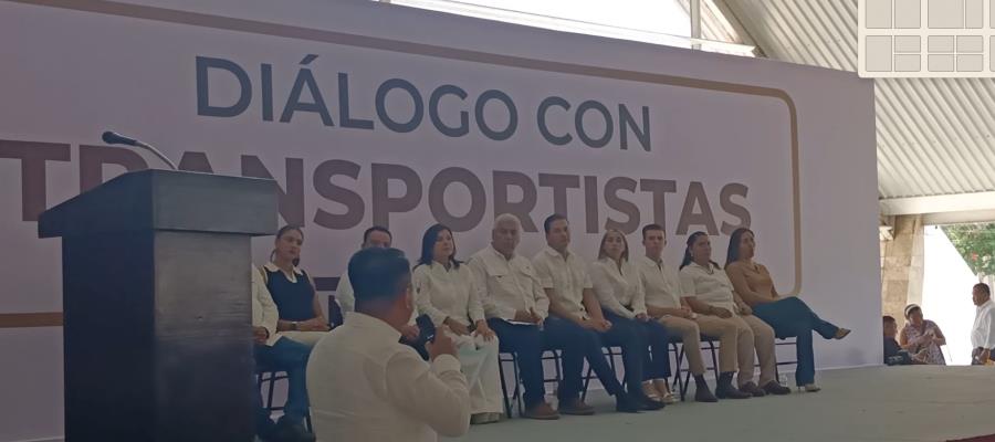 Acusan transportistas corrupción en Semovi durante encuentro con próximo secretario