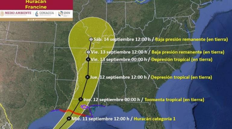 Francine se intensifica a huracán