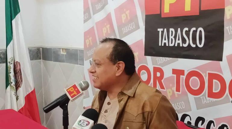 Da PT Tabasco beneficio de la duda a Efraín Morales, como próximo titular de Conagua