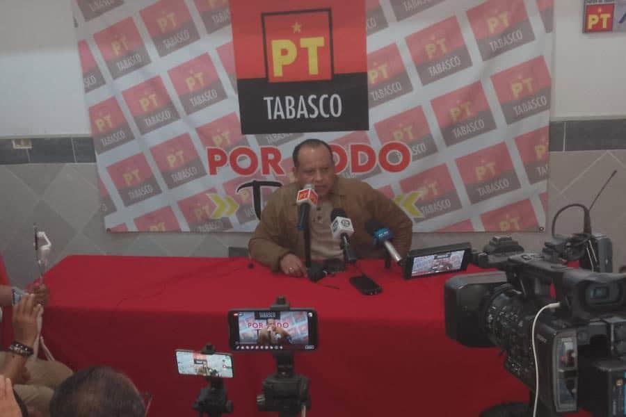 No llegaron a aprobación de reforma Judicial, porque se quedaron "varados" en Veracruz: PT Tabasco