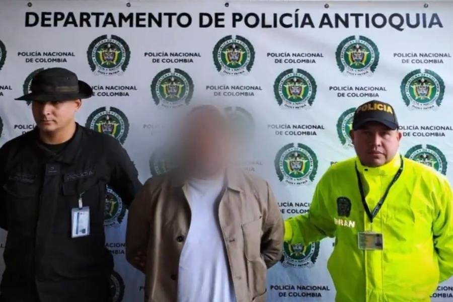 Detienen en Colombia a integrante del Cártel de Sinaloa