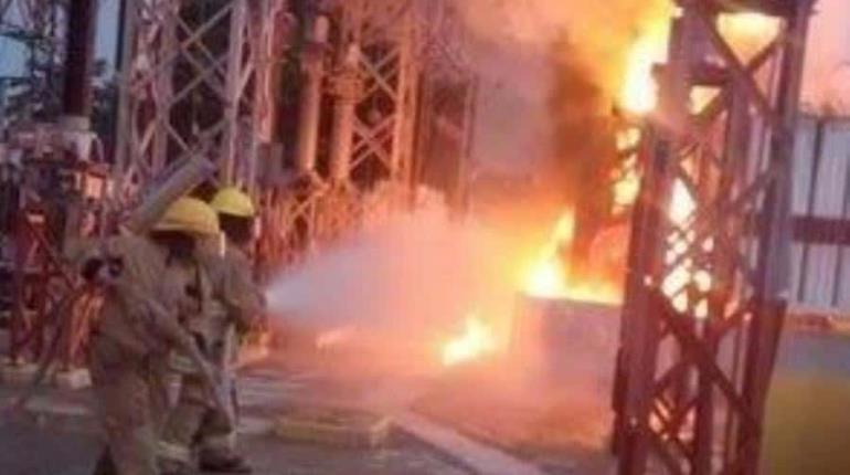 Actos de vandalismo originaron el incendio en subestación eléctrica de Ciudad Industrial: CFE