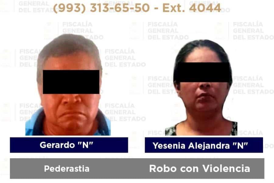 Detiene FGE a pareja por violación