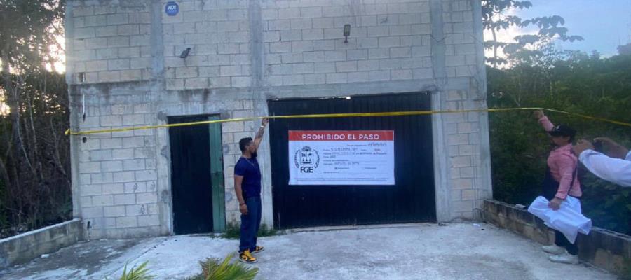 Aseguran crematorio clandestino con restos humanos en colonia irregular de Cancún