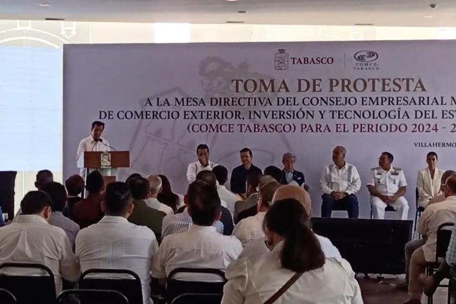 Reactivan en Tabasco el Consejo Empresarial de Comercio Exterior