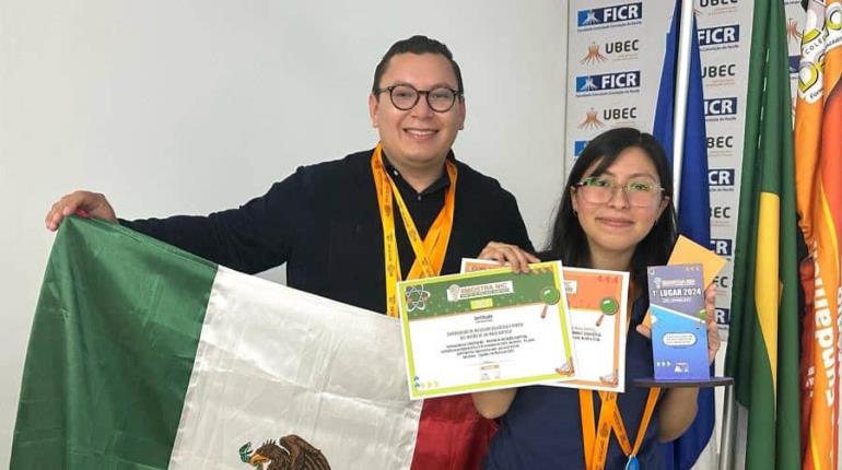 Proyecto de la UJAT logra primer lugar en muestra Internacional celebrada en Brasil