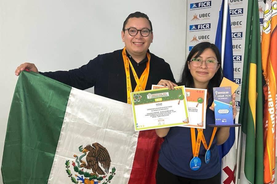 Proyecto de la UJAT logra primer lugar en muestra Internacional celebrada en Brasil