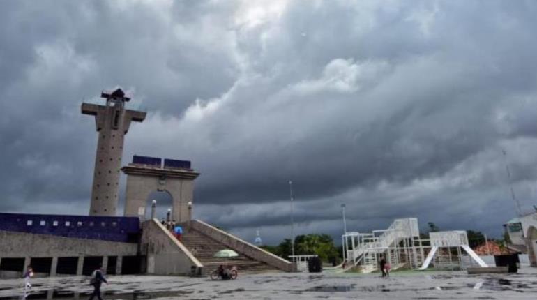 Prevé Conagua posibilidad de lluvias ligeras para hoy viernes y la noche del Grito en Tabasco