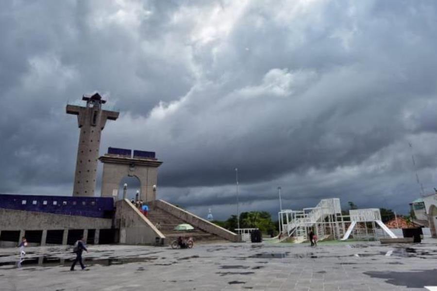 Prevé Conagua posibilidad de lluvias ligeras para hoy viernes y la noche del Grito en Tabasco