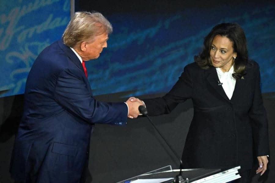 Trump rechaza otro debate con Kamala Harris