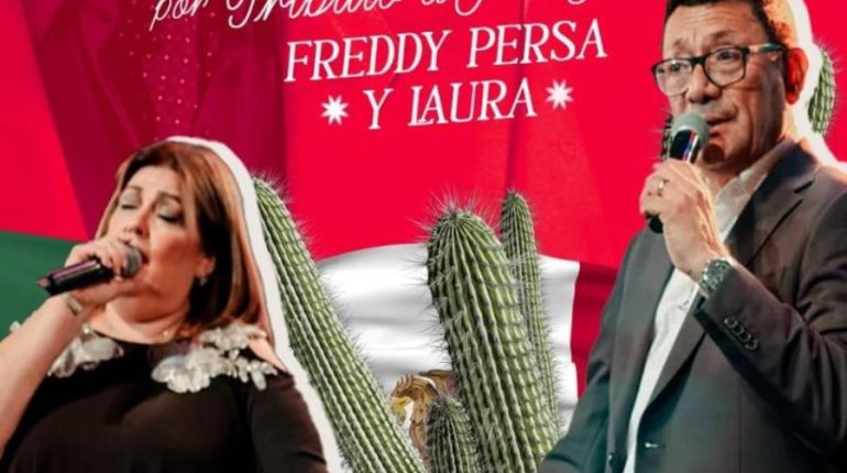 Noche mexicana con Freddy Persa y Laura Bustos este 15 de septiembre en Villahermosa