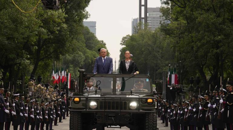 Conmemoran AMLO y Sheinbaum 177 aniversario de gesta heroica de Niños Héroes de Chapultepec