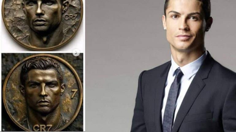 Portugal saca moneda en homenaje a CR7