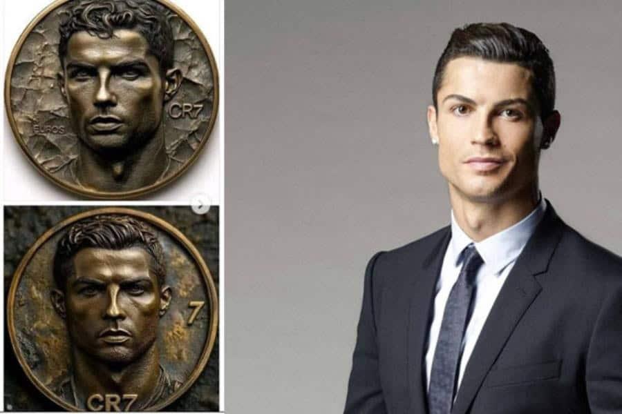 Portugal saca moneda en homenaje a CR7