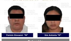 Detienen en Comalcalco a 2 presuntos extorsionadores