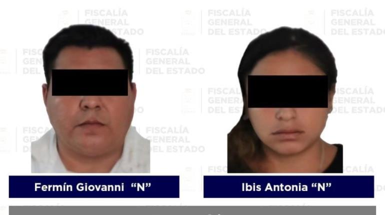 Detienen en Comalcalco a 2 presuntos extorsionadores