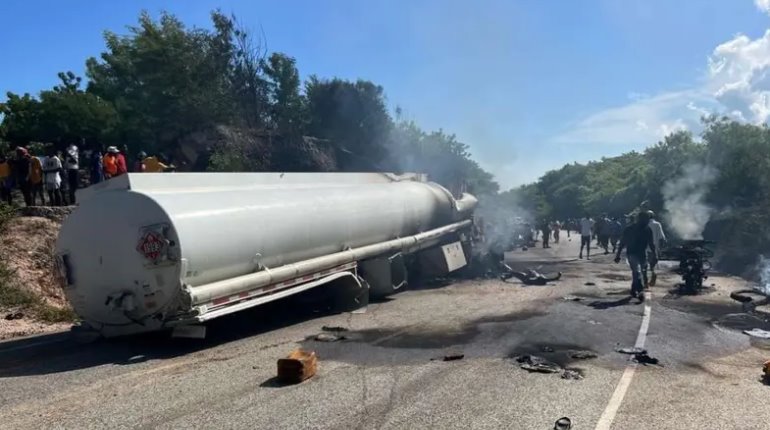 Explosión de camión cisterna deja 16 muertos y 40 heridos en Haití