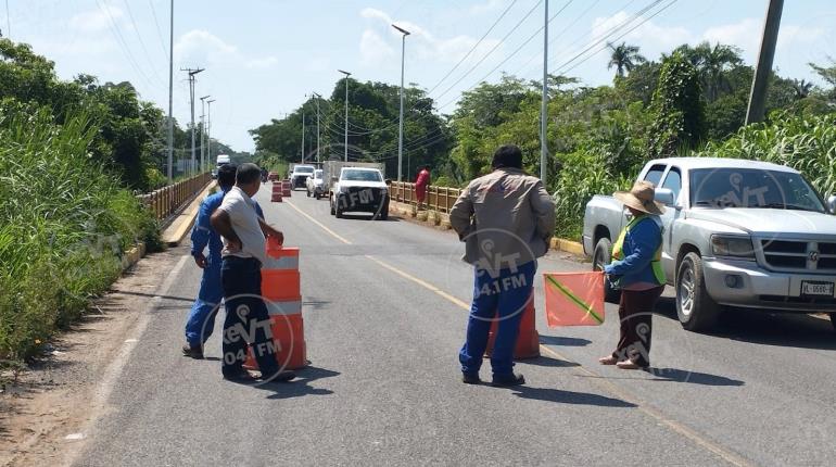 Volverán a cerrar puente La Sierra por trabajos en estructura