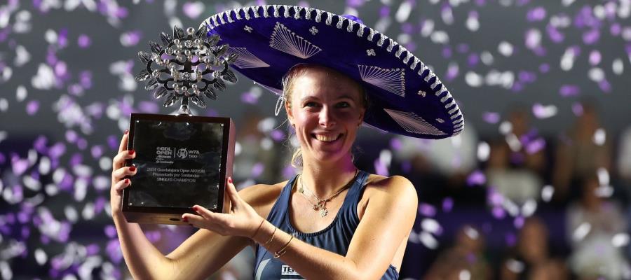 Polaca Magdalena Frech se corona campeona del Guadalajara Open AKRON