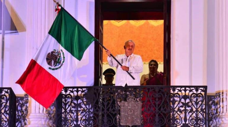 Da Merino su último Grito de Independencia