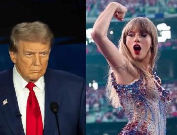 Expresa Trump que odia a Taylor Swift por apoyo a Kamala