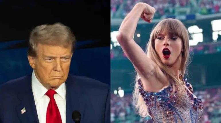 Expresa Trump que odia a Taylor Swift por apoyo a Kamala