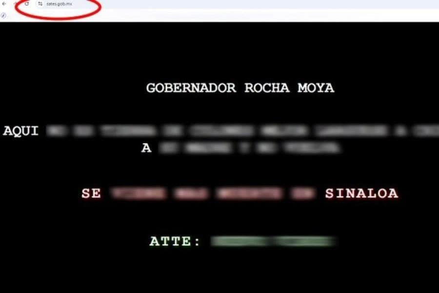 Hackean portales de COBAES y SATES, en Sinaloa, y ponen amenazas