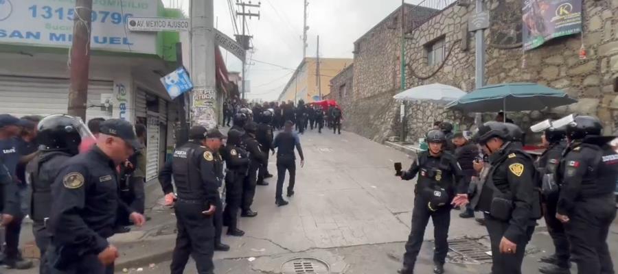 Asesinan a mando de la SSC y a un civil durante balacera en Tlalpan; hay 3 detenidos