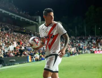 James Rodríguez debuta en el Rayo Vallecano con victoria