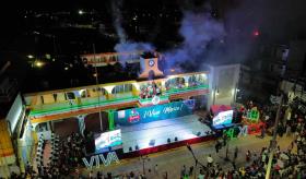 Encabeza Chelo Cano el Grito de independencia en Cunduacán