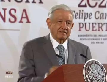 Aquí espantan, expresan en mañanera ante desaparición de documento a AMLO