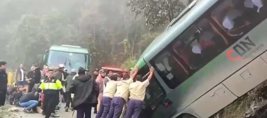 SRE busca trasladar a México a 4 connacionales lesionados en accidente en Machu Picchu