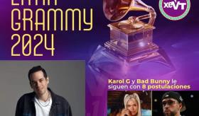 Mexicano Edgar Barrera lidera lista de nominados de Latin Grammy 2024