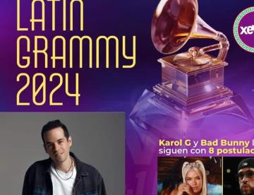 Mexicano Edgar Barrera lidera lista de nominados de Latin Grammy 2024