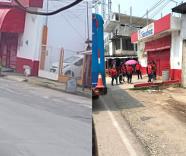 ¡Asaltos, quema de vehículos y ponchallantas provocan pánico en Villahermosa!