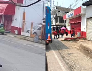 ¡Asaltos, quema de vehículos y ponchallantas provocan pánico en Villahermosa!