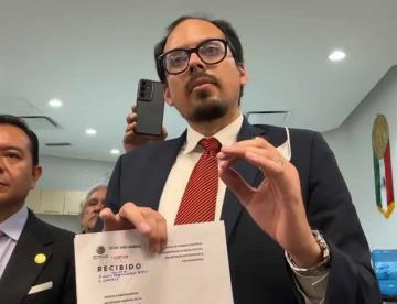 Presentan solicitud de juicio político contra legisladores de la 4T por aprobar reforma judicial