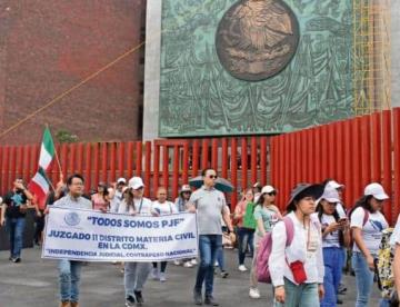 Consejo de la Judicatura pone fin a paro laboral contra reforma judicial