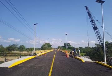 Cerrarán este jueves puente La Sierra por trabajos de rehabilitación