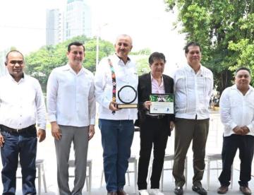 Entrega Merino Campos Premio Estatal de Ecología “José Narciso Rovirosa” 2024