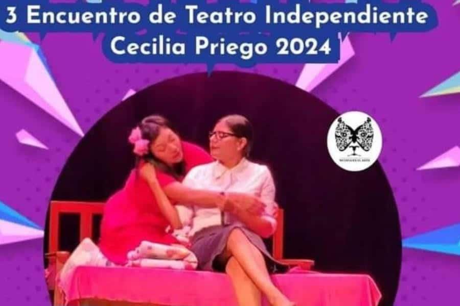 Entregarán Presea Cecilia Priego en CDMX durante 3er Encuentro de Teatro Independiente